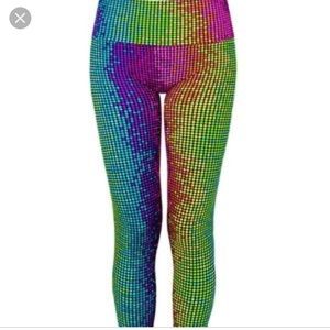 K deer disco leggings